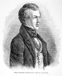 Portrait de George Howard (1773-1848) Vicomte Morpeth et 6e comte de Carlisle